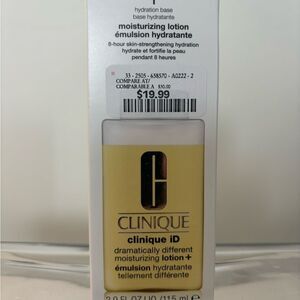 Clinique Cream Moisturizer with Pump Dispenser and Black Gold Label